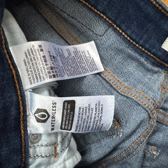 Levi's Strauss Womens Jeans 726 Flare Size 28 Mid-Rise Stretch Slimming - Picture 5 of 5